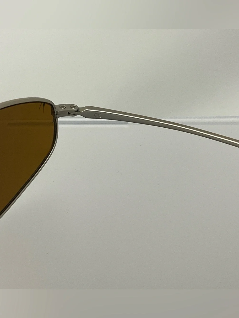 Vintage Oakley A-Wire 2.0 Platinum scratched cracked Lenses frame only
